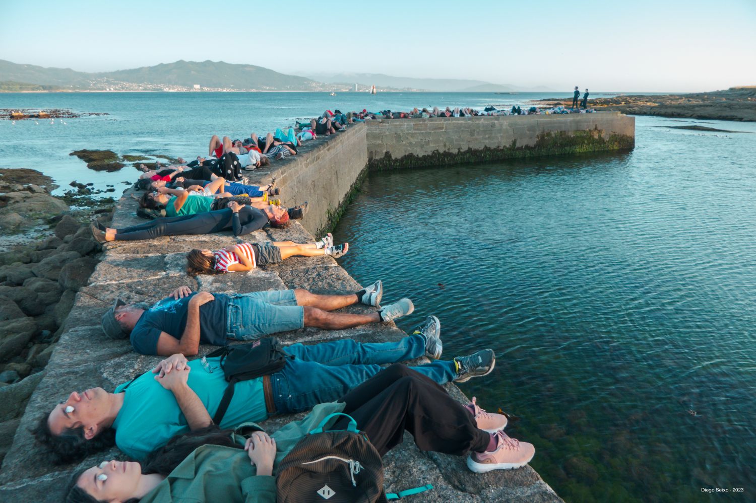 Momento ritual en Cangas do Morrazo (crédito: Diego Seixo)