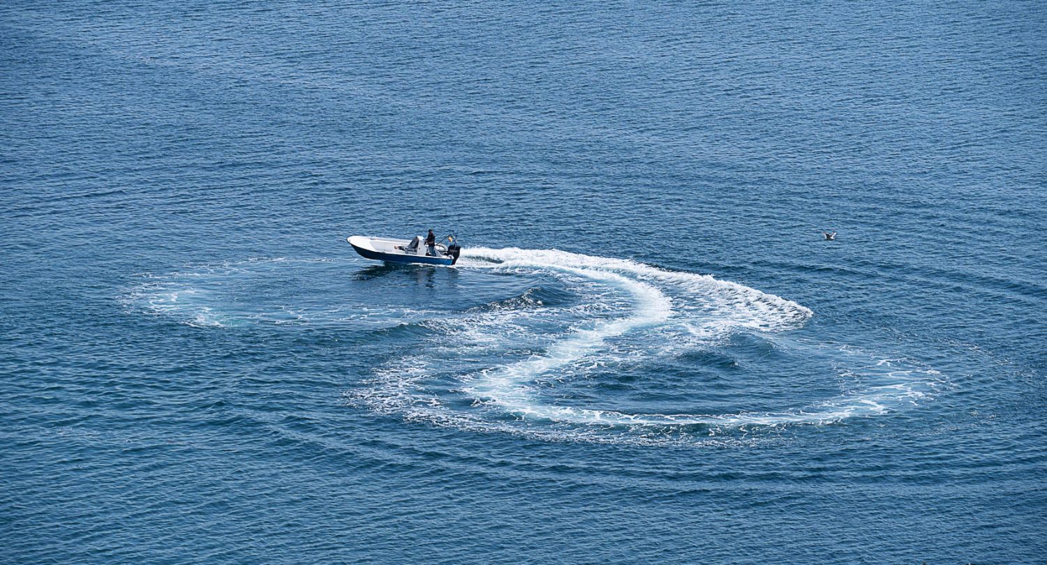 Land art marítimo en Fisterra